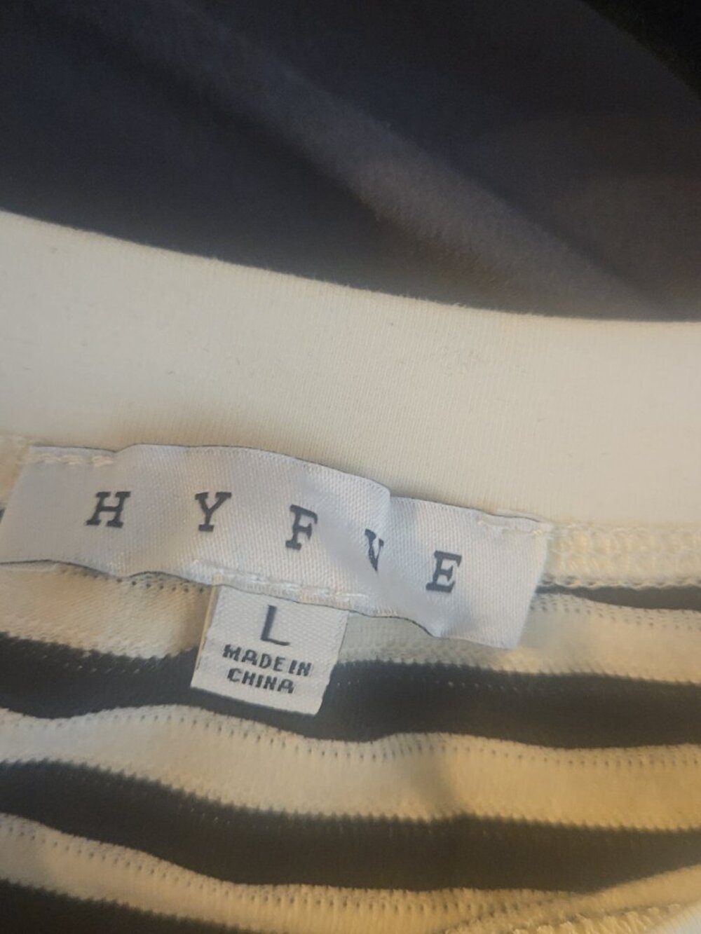 Striped long sleeve tee - Picture 2 of 3